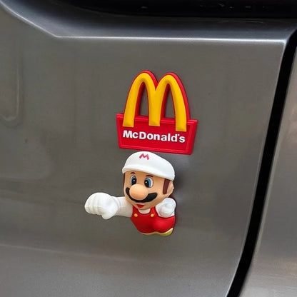 पछाडिको ट्रंक डल (ग्यास ट्याङ्की कार्टुन) – भोक्सवागन, बीवाइडी, औदी, गिली, टेस्ला, भिडब्लु, हुन्डाईका लागि १ टुक्रा (युनिभर्सल कार्टुन)