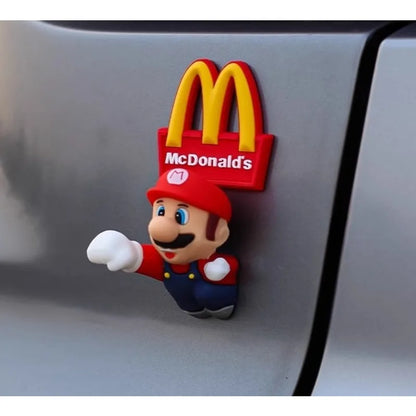 पछाडिको ट्रंक डल (ग्यास ट्याङ्की कार्टुन) – भोक्सवागन, बीवाइडी, औदी, गिली, टेस्ला, भिडब्लु, हुन्डाईका लागि १ टुक्रा (युनिभर्सल कार्टुन)