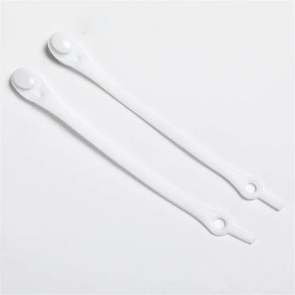 १२ पीस सिलिकोन जुत्ताको डोरी, गोलाकार लोचदार डोरी, सुरक्षित टाई नगर्ने प्रकार, पुरुष, महिला, बालबालिकाको लागि, सबै प्रकारका स्नीकरमा फिट हुने स्ट्र्याप जुत्ताको डोरी