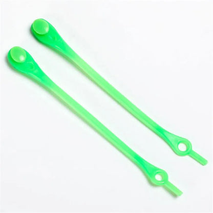 १२ पीस सिलिकोन जुत्ताको डोरी, गोलाकार लोचदार डोरी, सुरक्षित टाई नगर्ने प्रकार, पुरुष, महिला, बालबालिकाको लागि, सबै प्रकारका स्नीकरमा फिट हुने स्ट्र्याप जुत्ताको डोरी